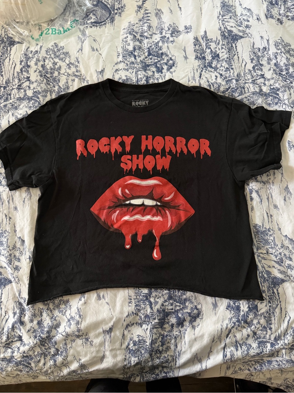 Rocky horror show crop top
